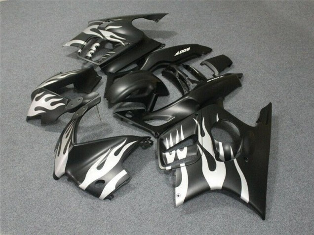 95-98 Schwarze weiße Flamme CBR600 F3 Motorrad Verkleidung