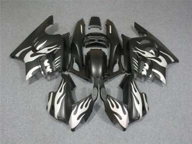 95-98 Schwarze weiße Flamme CBR600 F3 Motorrad Verkleidung