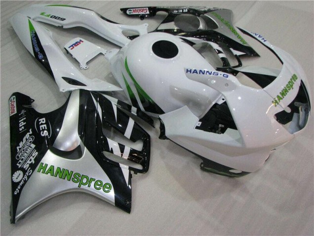 95-98 Weiß Grün Hannspree CBR600 F3 Motorrad Verkleidung