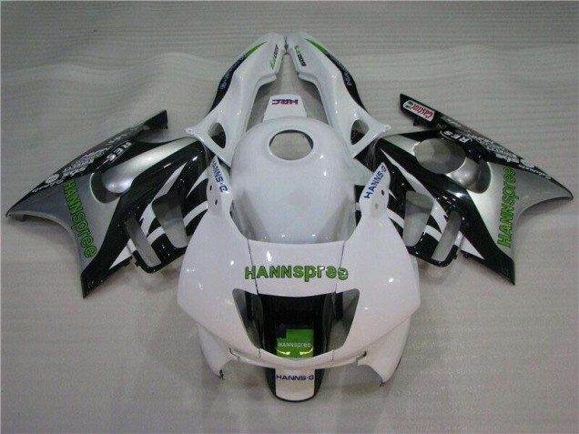 95-98 Weiß Grün Hannspree CBR600 F3 Motorrad Verkleidung