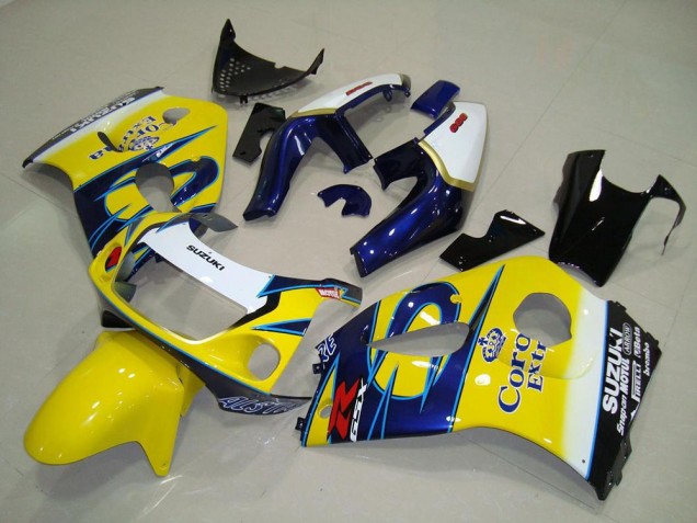 96-00 Gelb Corona GSXR 600 Motorrad Verkleidung 96-00 Gelb Corona GSXR 600 Motorrad Verkleidung