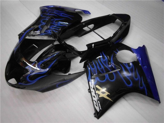 96-07 Blau Flamme CBR1100XX Motorrad Verkleidung 96-07 Blau Flamme CBR1100XX Motorrad Verkleidung