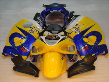 96-07 Gelb Blau GSXR 1300 Hayabusa Motorrad Verkleidung