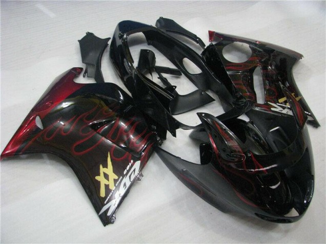 96-07 Rot Flamme CBR1100XX Motorrad Verkleidung