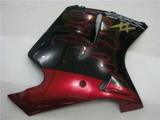 96-07 Rot Flamme CBR1100XX Motorrad Verkleidung