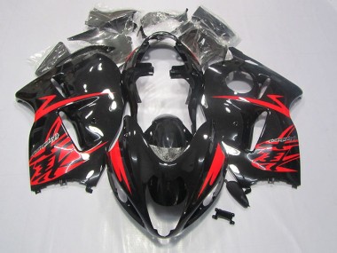96-07 Schwarz Rot GSXR 1300 Hayabusa Motorrad Verkleidung