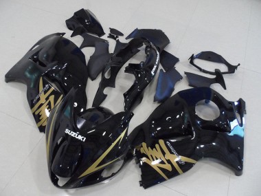 96-07 Schwarz und Gold Aufkleber GSXR 1300 Hayabusa Motorrad Verkleidung