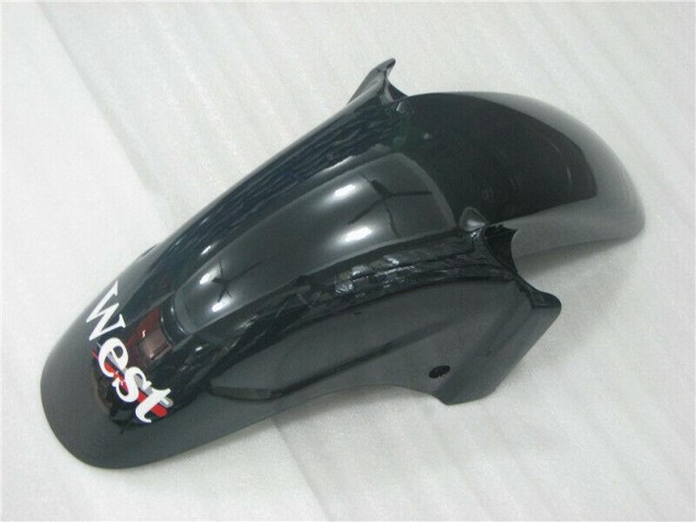 96-07 Schwarz weißes Westmuster CBR1100XX Motorrad Verkleidung