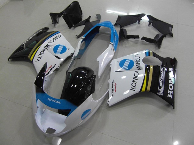96-07 Weiß Konica Minolta CBR1100XX Blackbird Motorrad Verkleidung 96-07 Weiß Konica Minolta CBR1100XX Blackbird Motorrad Verkleidung