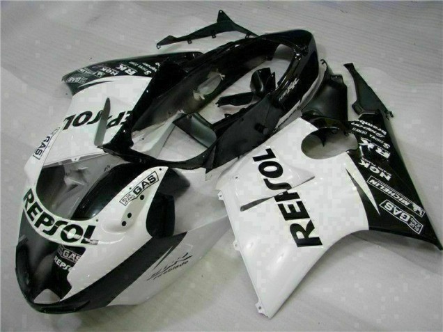 96-07 Weiß Schwarz Repsol CBR1100XX Motorrad Verkleidung
