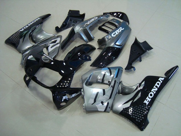 96-97 Schwarz Silber CBR900RR 893 Motorrad Verkleidung