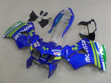98-01 Movistar VFR800 Motorrad Verkleidung