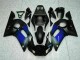 98-02 Blau Schwarz YZF R6 Motorrad Verkleidung 98-02 Blau Schwarz YZF R6 Motorrad Verkleidung