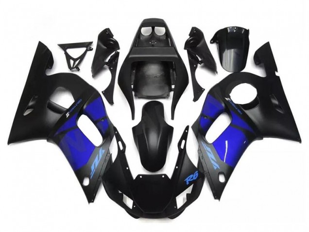98-02 Blau Schwarz YZF R6 Motorrad Verkleidung & Plastik