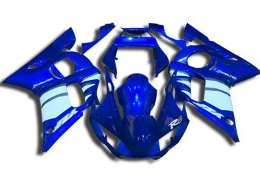 98-02 Blau und Weiß YZF R6 Motorrad Verkleidung