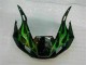 98-02 Grün Schwarz YZF R6 Motorrad Verkleidung