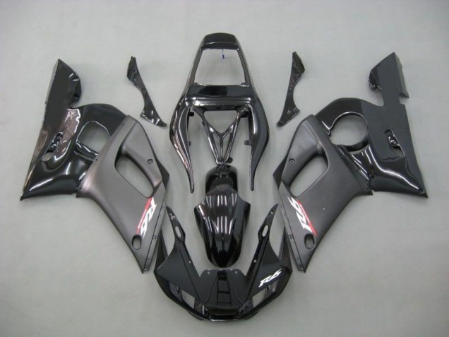 98-02 Kontrast Schwarz YZF R6 Motorrad Verkleidung 98-02 Kontrast Schwarz YZF R6 Motorrad Verkleidung