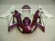 98-02 Lila Weiß YZF R6 Motorrad Verkleidung 98-02 Lila Weiß YZF R6 Motorrad Verkleidung