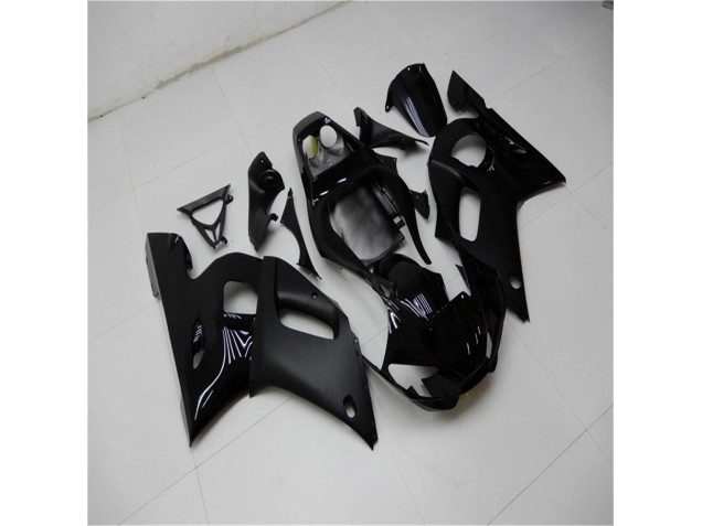 98-02 Matt schwarz glänzend YZF R6 Motorrad Verkleidung 98-02 Matt schwarz glänzend YZF R6 Motorrad Verkleidung