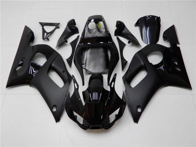 98-02 Matt schwarz glänzend YZF R6 Motorrad Verkleidung 98-02 Matt schwarz glänzend YZF R6 Motorrad Verkleidung