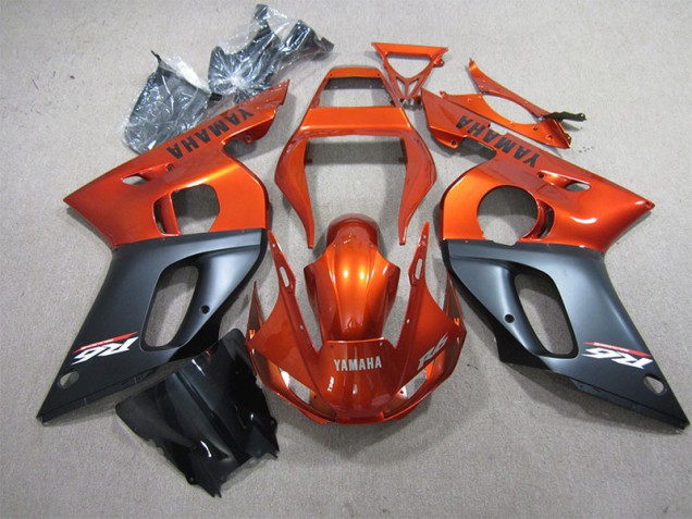 98-02 Orange Schwarz YZF R6 Motorrad Verkleidung