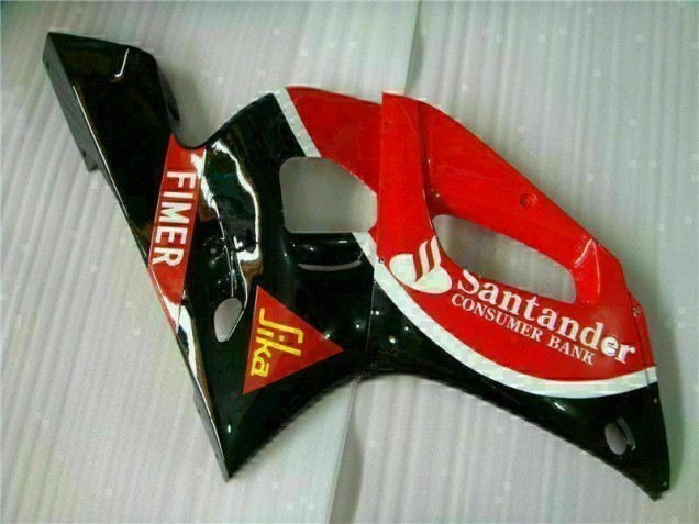 98-02 Rot Schwarz YZF R6 Motorrad Verkleidung