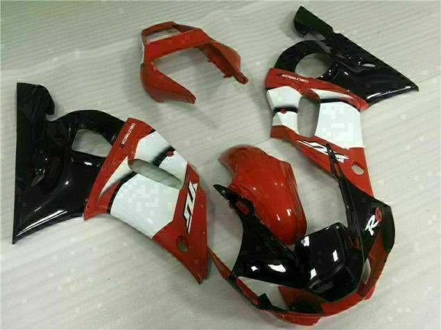 98-02 Rot Weiß YZF R6 Motorrad Verkleidung 98-02 Rot Weiß YZF R6 Motorrad Verkleidung