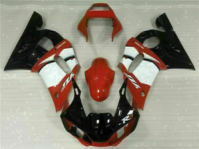 98-02 Rot Weiß YZF R6 Motorrad Verkleidung 98-02 Rot Weiß YZF R6 Motorrad Verkleidung