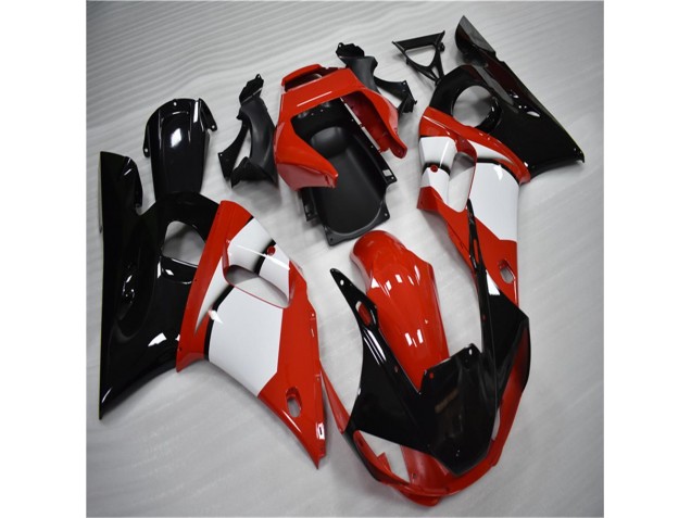 98-02 Schwarz Weiß YZF R6 Motorrad Verkleidung 98-02 Schwarz Weiß YZF R6 Motorrad Verkleidung